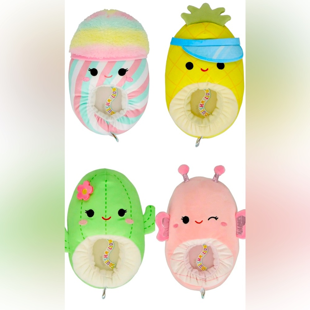 SQUISHMALLOW PLUSH SLIPPERS